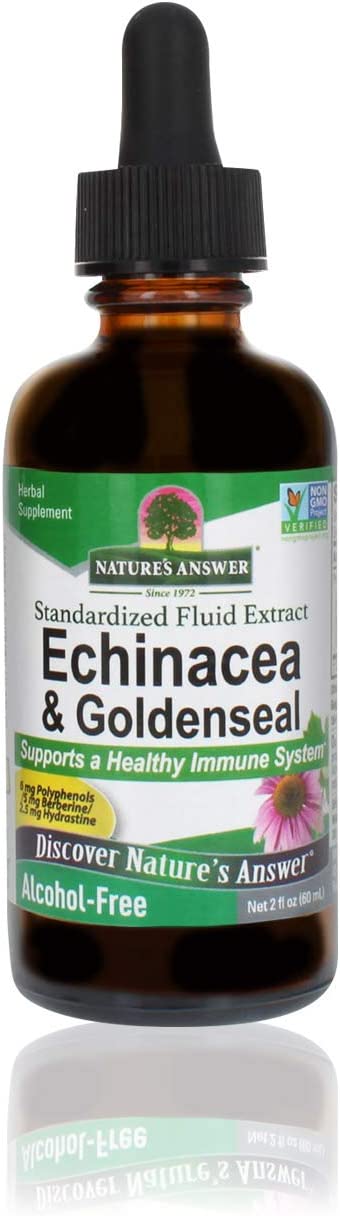 NATURES ANSWER ECHINACEA GOLDESEAL 1 Oz