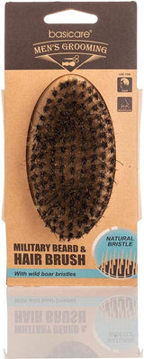 Basicare Military Beard & Hair Brush 4025