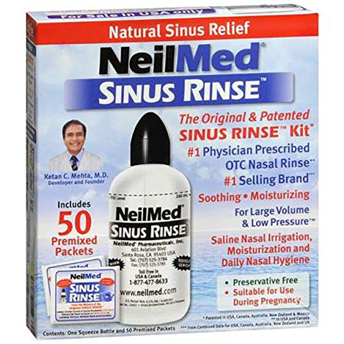 Kit regular de enjuague sinusal de Neilmed
