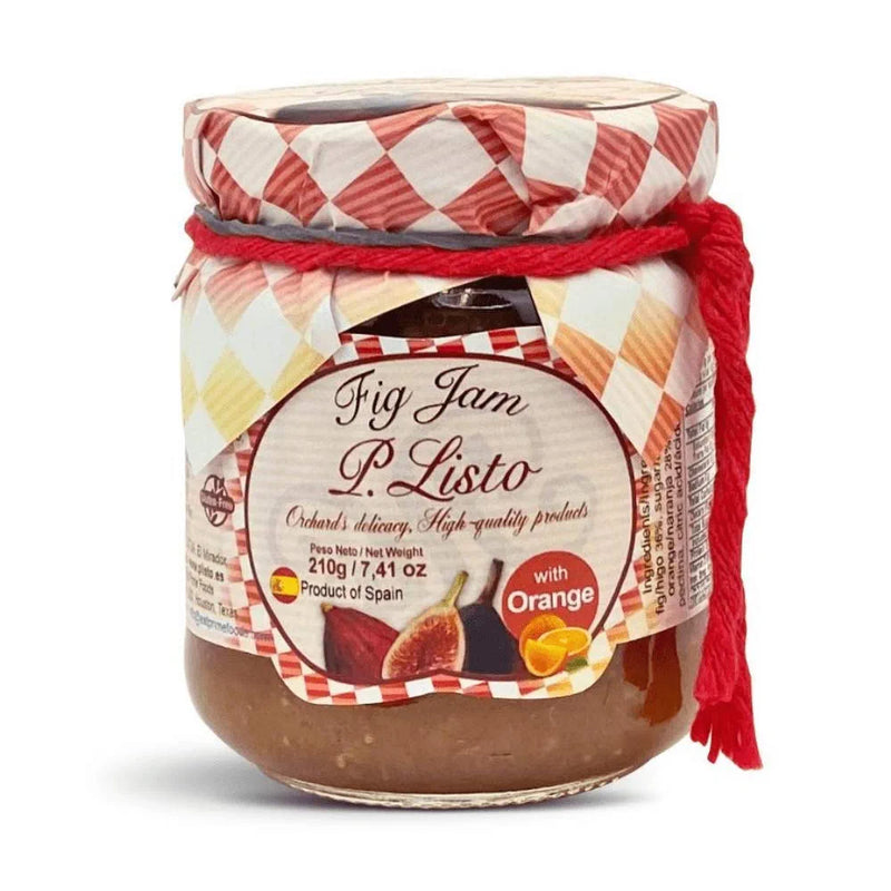 P. Listo Red Fig with Orange Jam 7.41Oz