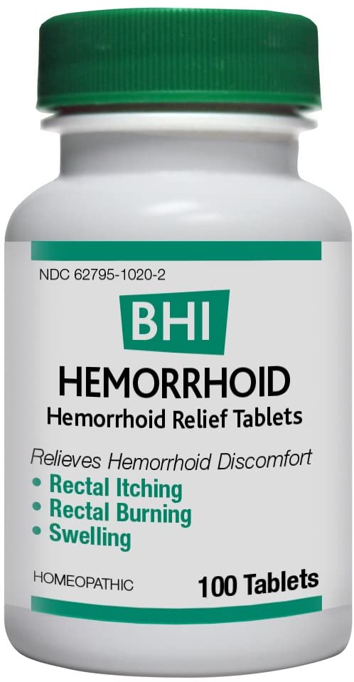 BHI Hemorrhoid Relief Tablets