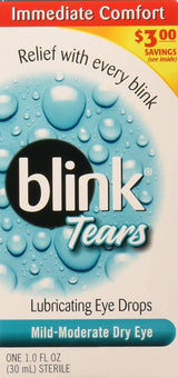 Blink Tears Lubricating Eye Drops Mild-Moderate Dry Eye