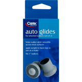 Carex Auto Walker Glides 1 1/8in