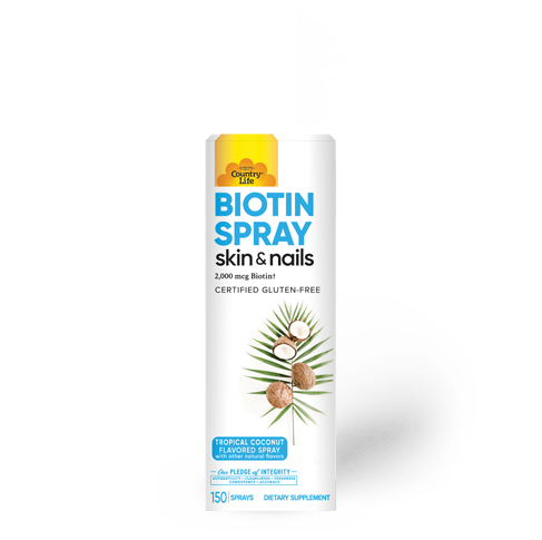 Country Life Spray Skin & Nail Biotin Spray Sweet Lavender 0.81 Oz