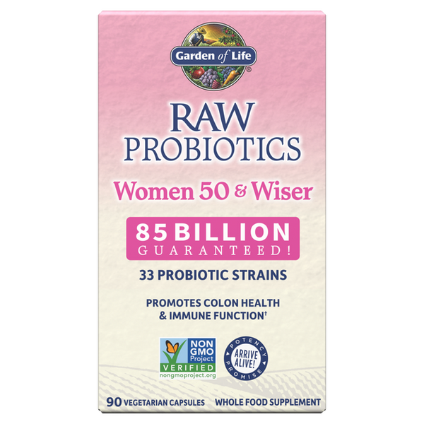 Garden of Life Raw Probiotics Women 50 & Wiser Capsules