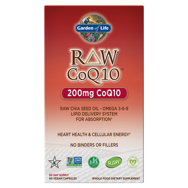 Garden of Life Raw CoQ 10 Capsules