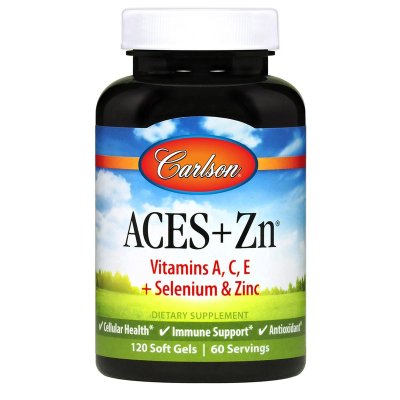 Carlson Aces Plus Zinc Softgels