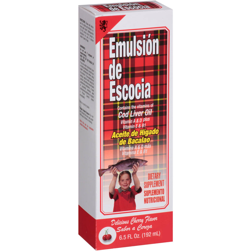 Emulsión de escocia bacalao de aceite de hígado 6.5 oz