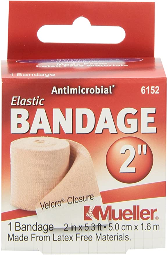 Mueller Sports Medicine Care Elastic Bandage with Velcro, 2 Inch