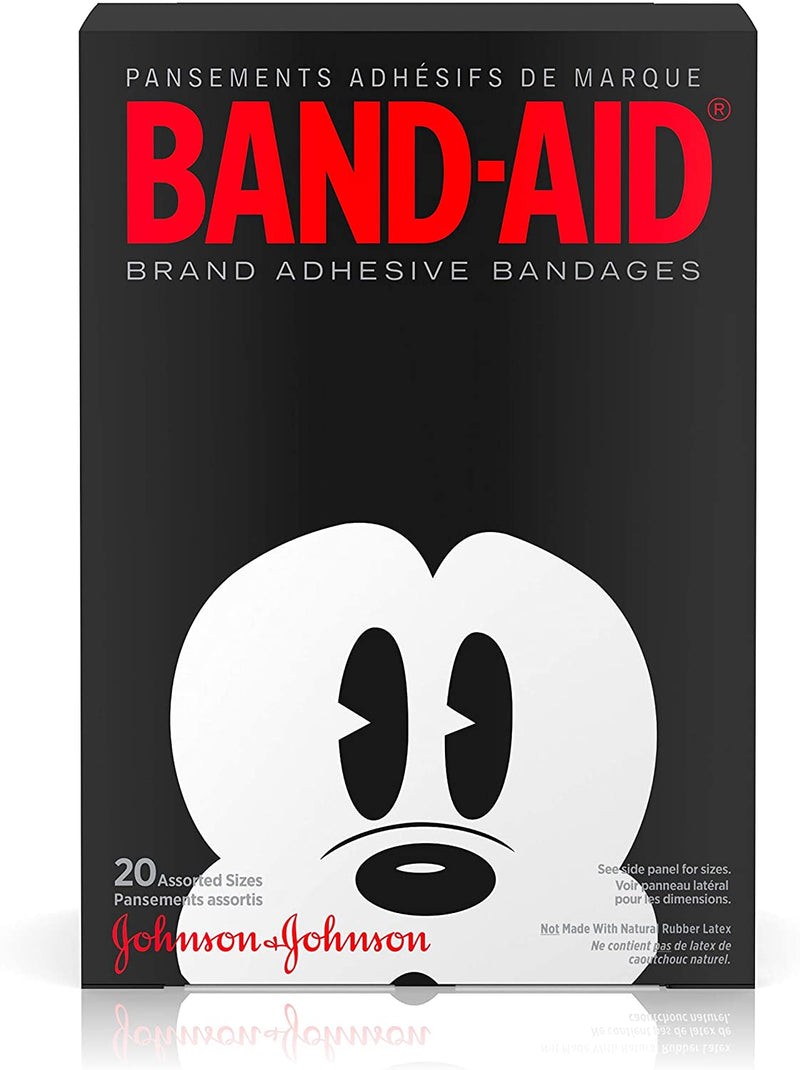Band-Aid Brand Adhesive Bandages Characters Assorted Sizes 20 ct