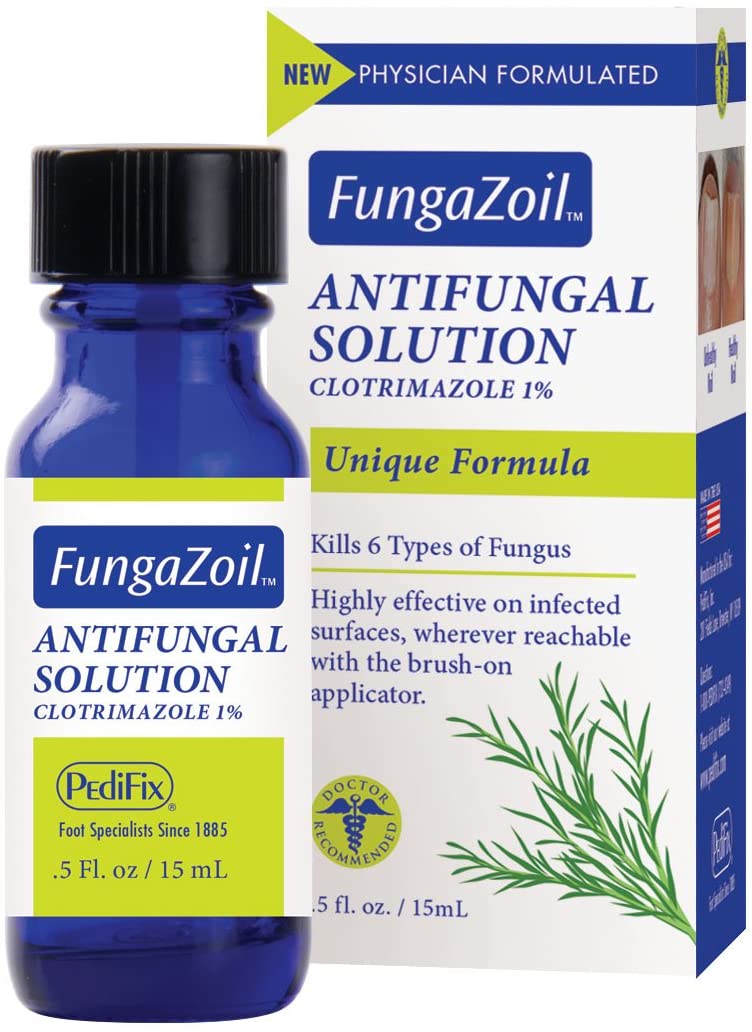 PediFix FungaZoil¨ Advanced Antifungal Solution 0.5 fl.oz.