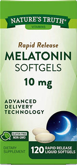 Nature's Truth Melatonin 10mg 120 Softgels
