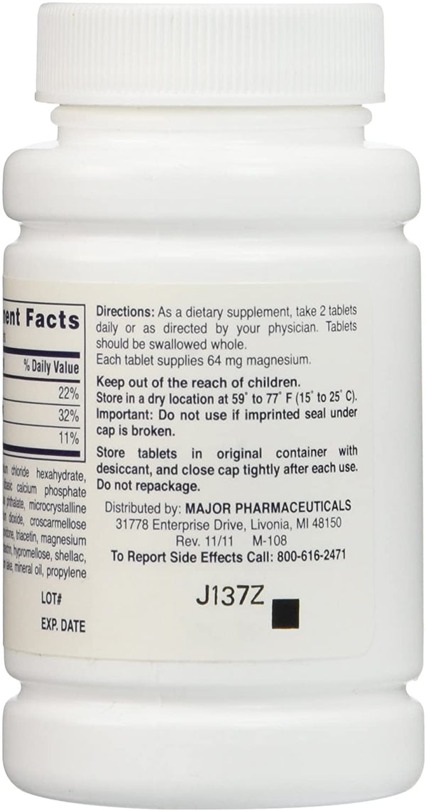 Major Magdelay Magnesium 64 mg Tablets