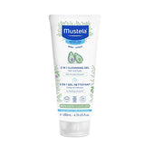 Mustela 2 en 1 Gel de limpieza, cuerpo de bebé y limpiador de cabello para piel normal 200 ml