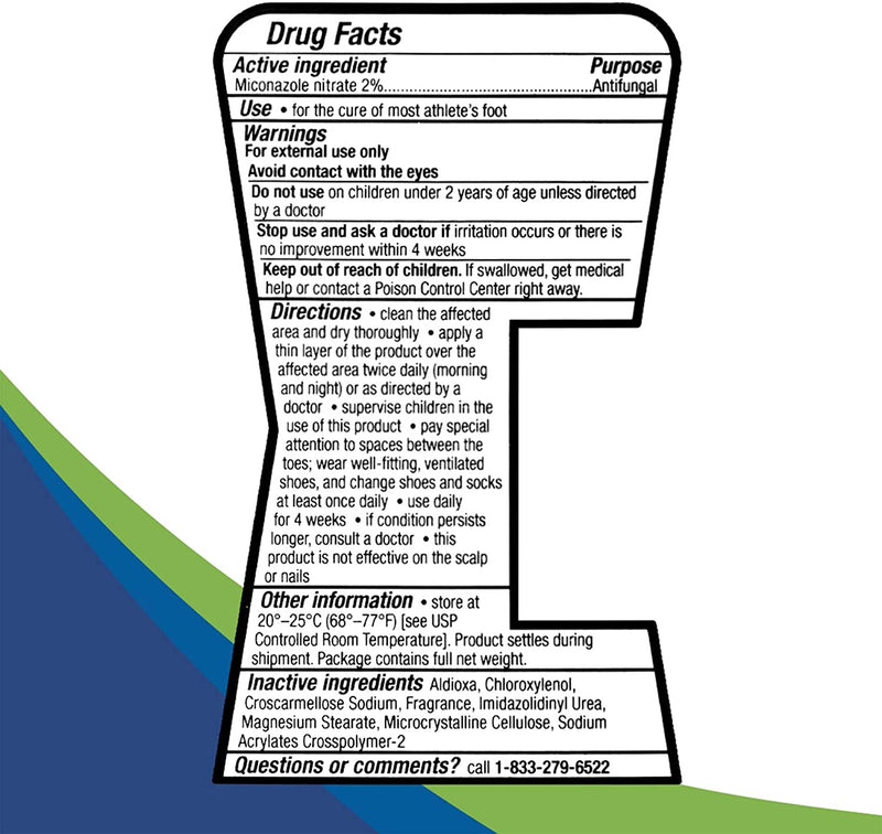 Zeasorb Athlete's Foot 2.5oz