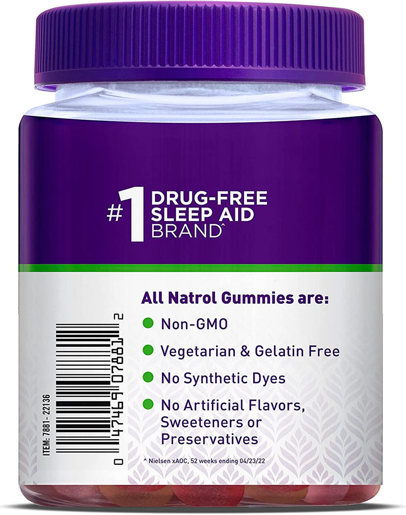 Natrol melatonin max 10mg gummiesx50