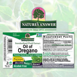 NATURES ANSWER OIL OF OREGANO EXTRACT 1 Oz