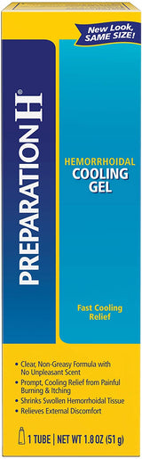 Preparation H Hemorrhoid Symptom Treatment Cooling Gel