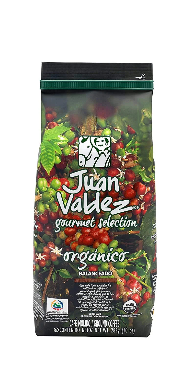 Juan Valdez Balanced Organic Ground Coffee 10oz
