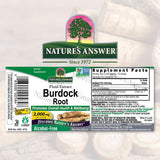 NATURES ANSWER BURDOCK ROOT 1 Oz