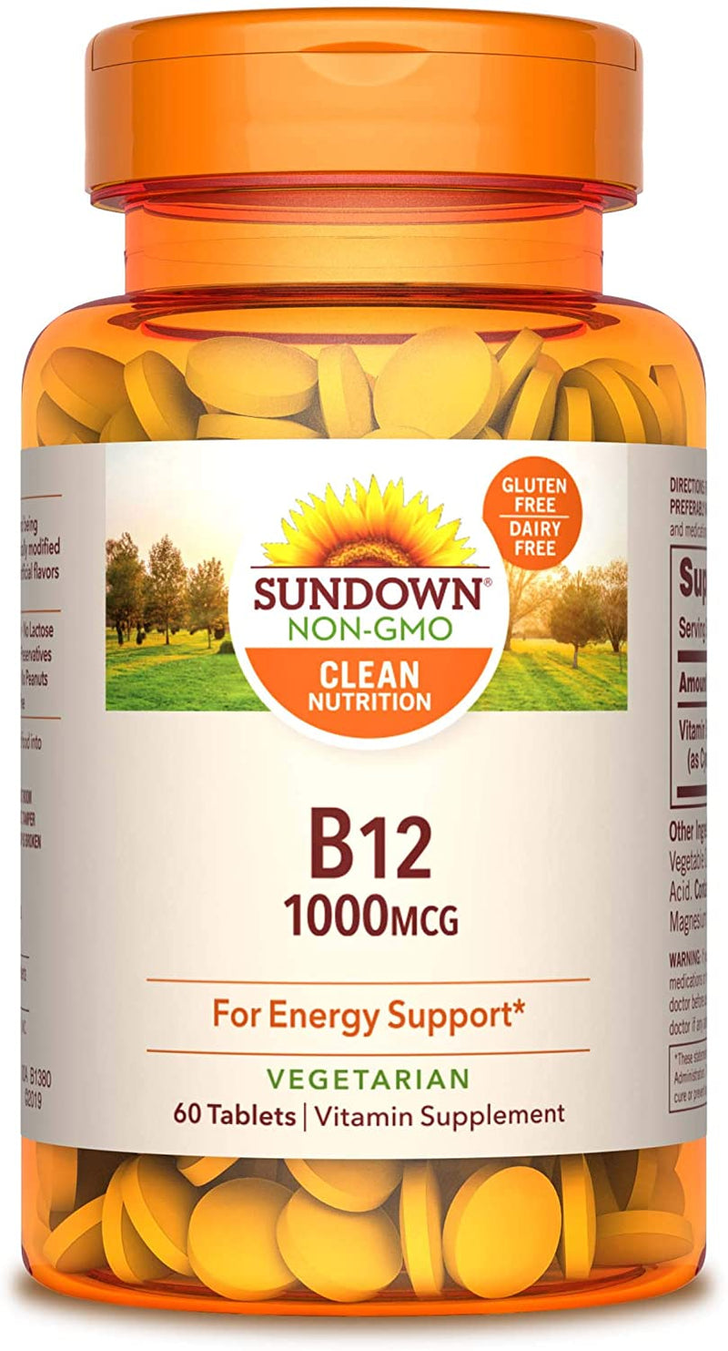 Sundown B12 1000 Mcg Tablets