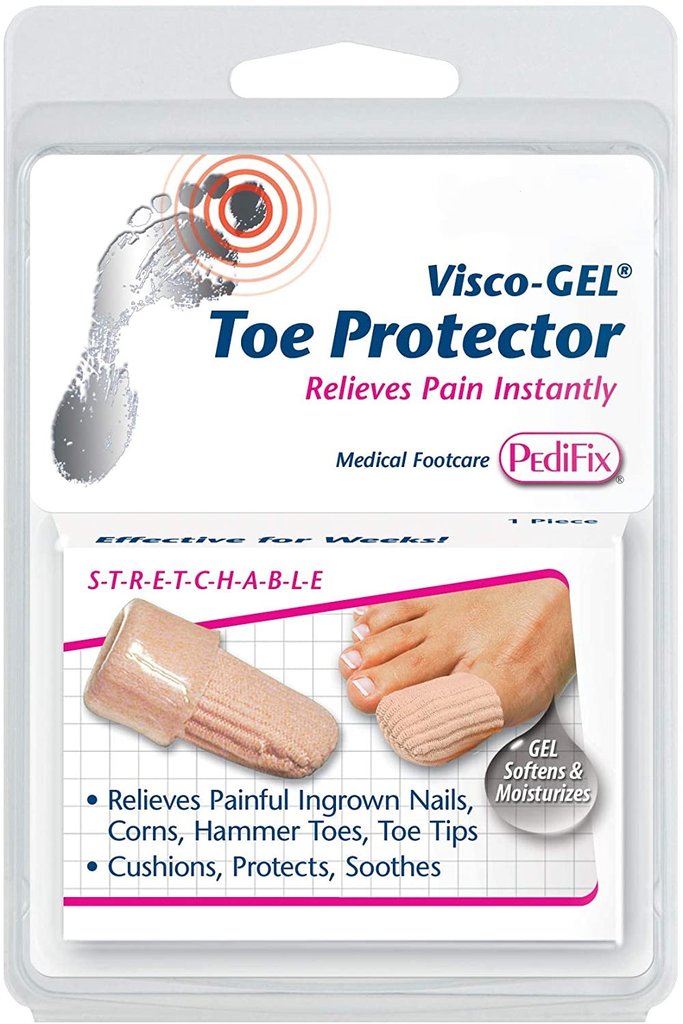 PediFix Visco_GEL¨ Fabric Covered Toe Protector Small