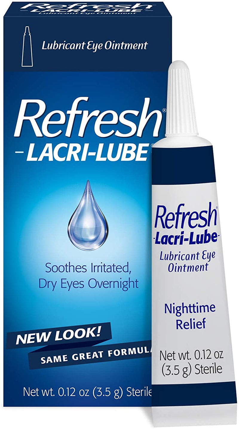 Actualizar P.M. Pomada de ojos lubricante, net wt. 0.12 oz (3.5 g) estril Actualizar P.M. Pomada de ojos lubricante, net wt. 0.12 oz (3.5 g) estril