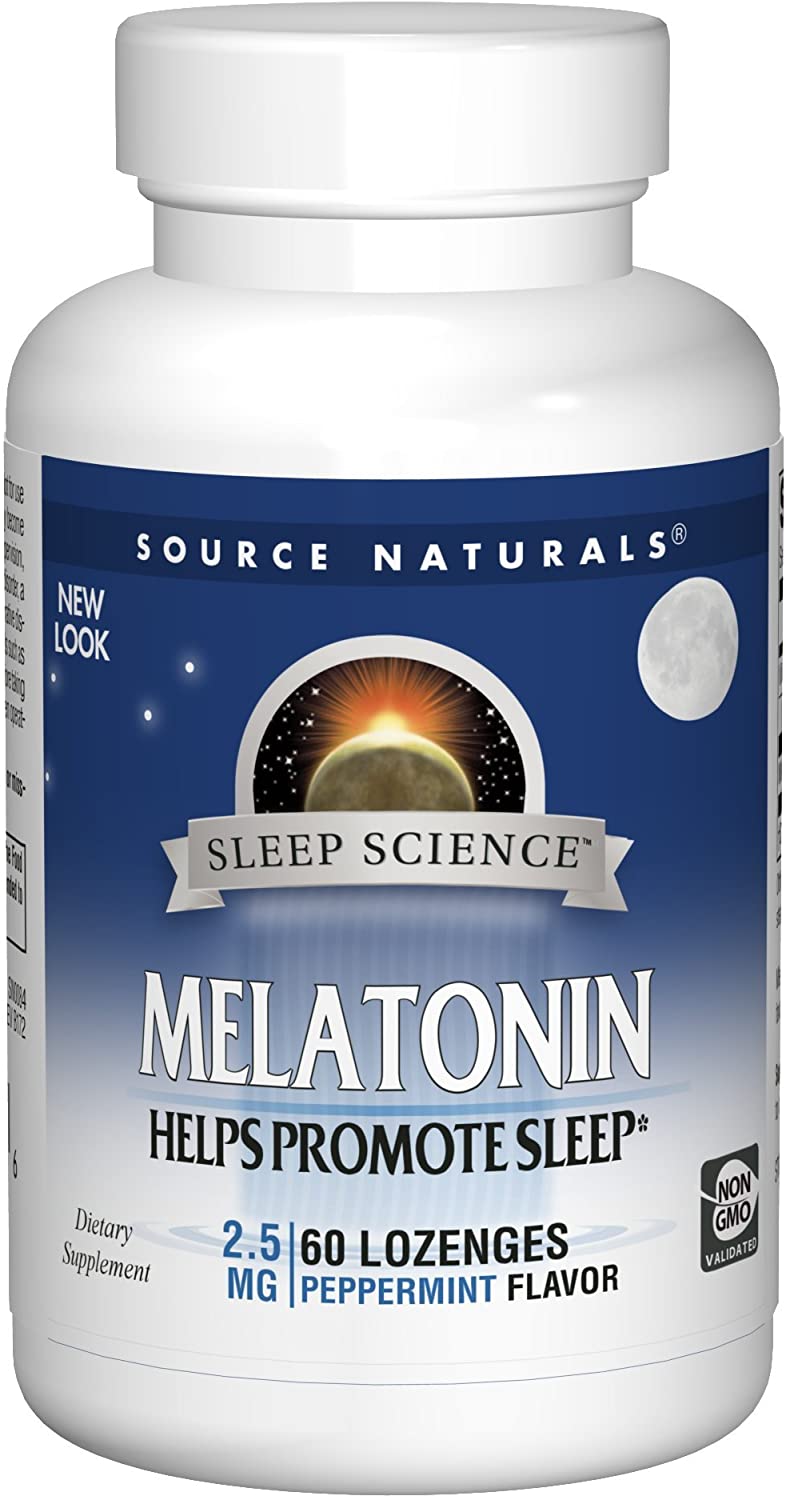 Fuente Naturals Melatonin Peppermint Lozenges 2.5 mg
