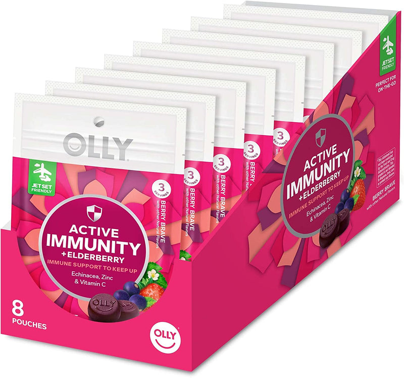 OLLY ACTIVE IMMUNITY ELDERBERRY GUMMX9