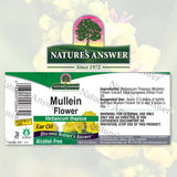 Naturaleza responde a mullein aceite de oído de flores 1 oz