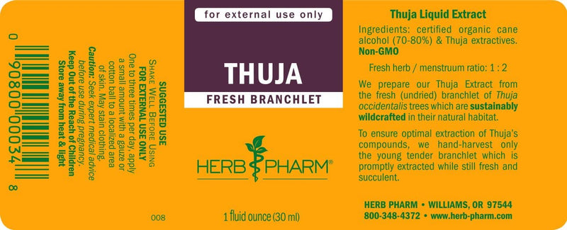 HERBS PHARM THUJA FRESH 1Oz