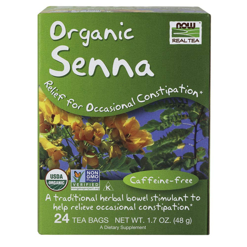 Ahora bolsas de té de senna
