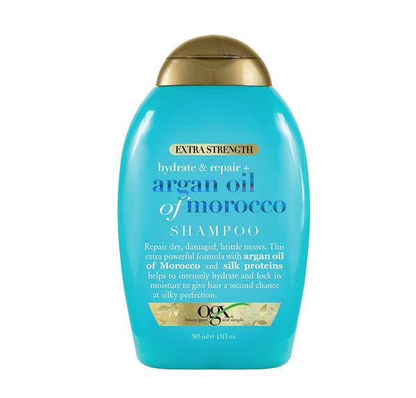 OGX Hydrate and Repair + Argan Oil of Morocco Extra Strength Shampoo, 13 oz