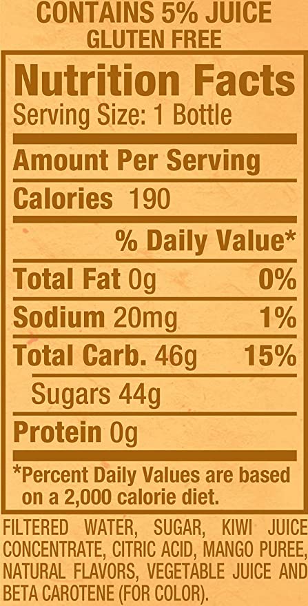 Snapple Mango Madness 16Oz