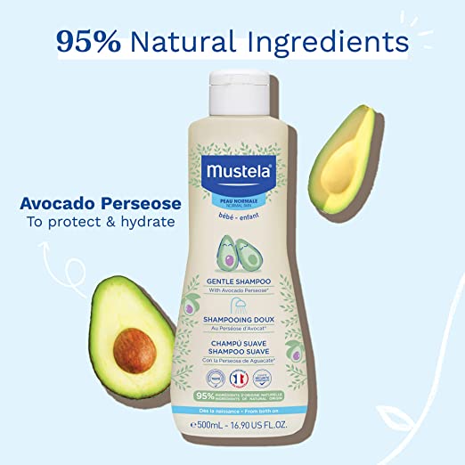MUSTELA GENTLE SHAMPOO AVOCADO 6.76 Oz