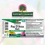 Naturalización Respuesta pau d arco corteza 1oz