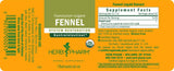 HERBS PHARM FENNEL 1 Oz