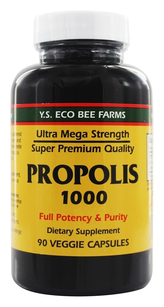 YS Organic Bee Farms - Propolis Caps 1000 mg. - 90 Capsules – Locatel ...