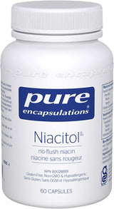 Encapsulaciones puras niacitol 500mg 60 cápsulas