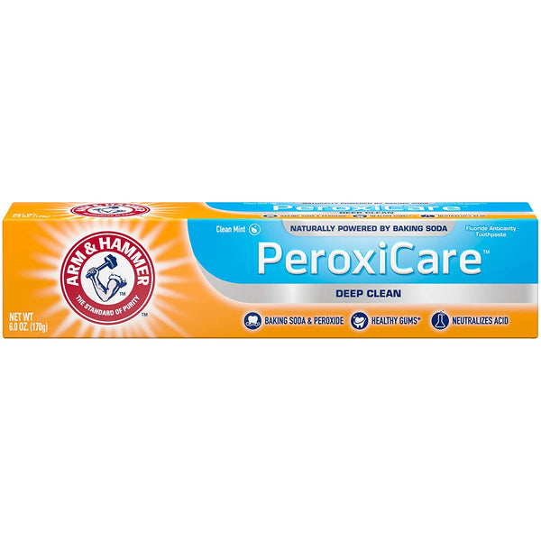 Arm & Hammer PeroxiCare Deep Clean Toothpaste Clean Mint. 6 OZ