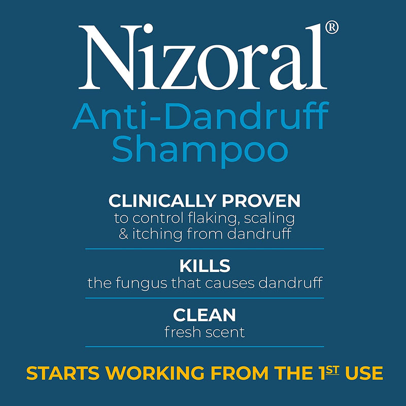 Nizoral A-D Anti-Dandruff Shampoo, 7 Fl. Oz