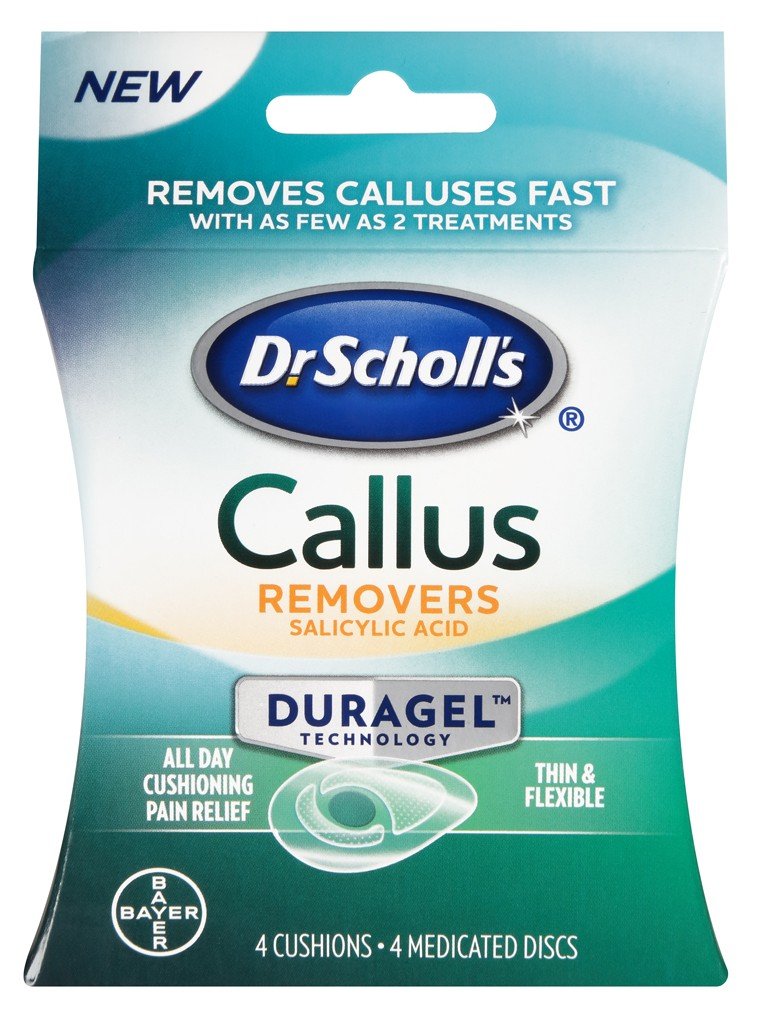 Dr. Scholls Callus Removers 4 cojines - 4 discos medicados