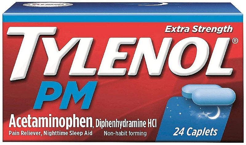 Tylenol PM Extra fuerza 500 mg. 24 cápsulas
