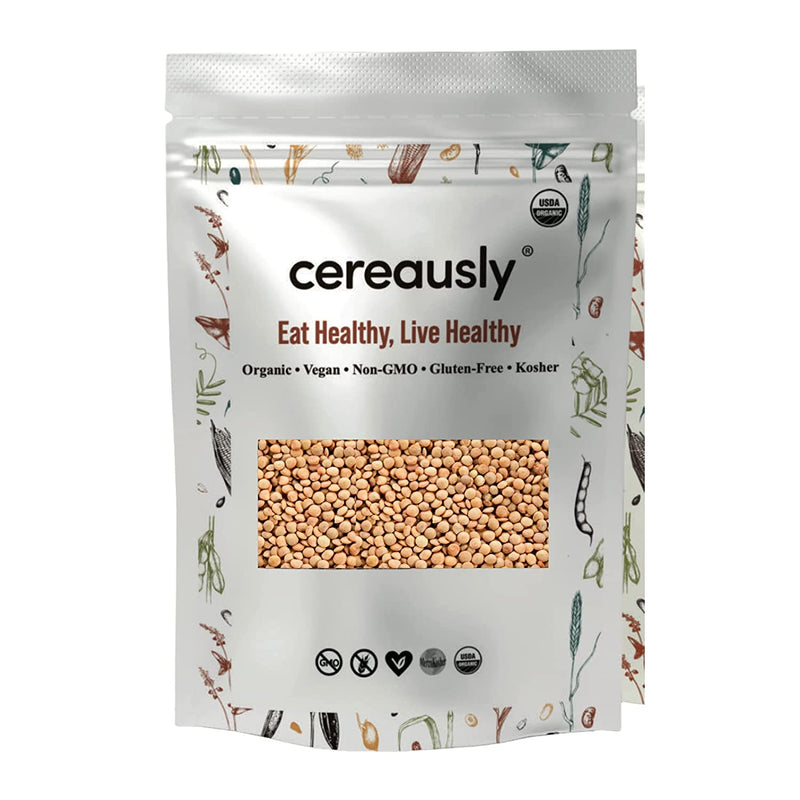 Lentejas marrones de Cereausly Organic 1lbs