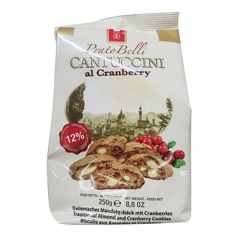 Prato Belli Cantuccini Al Cranberry 8.8 OZ