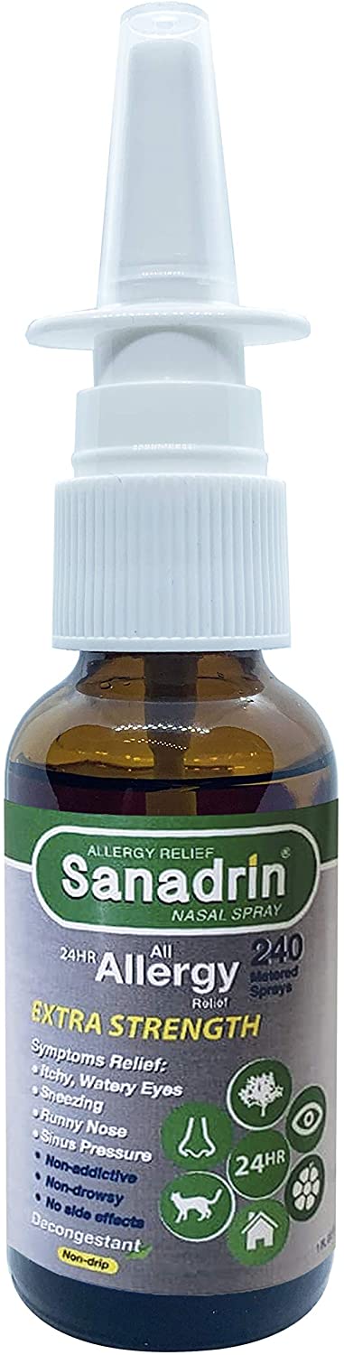 Sanadrin All Allergy Relief de 24 horas.