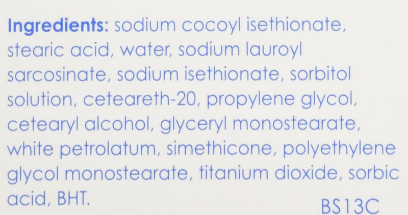 Vanicream Cleansing Bar 3.9 oz For Sensitive Skin