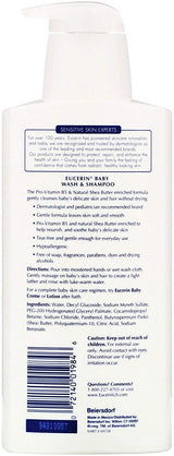 Eucerin Baby Wash & Shampoo. 13.5 fl oz