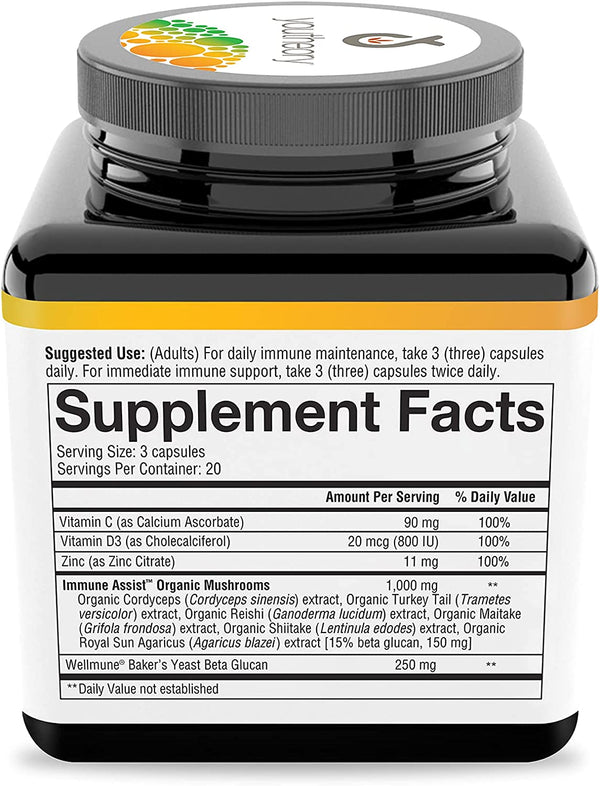 YouTheory Inmune + Daily Wellness Cápsulas vegetales 60