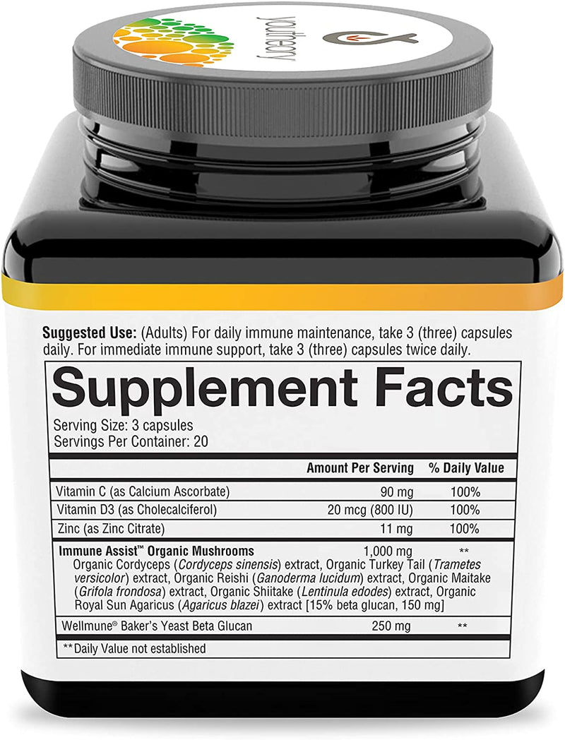 YouTheory Inmune + Daily Wellness Cápsulas vegetales 60